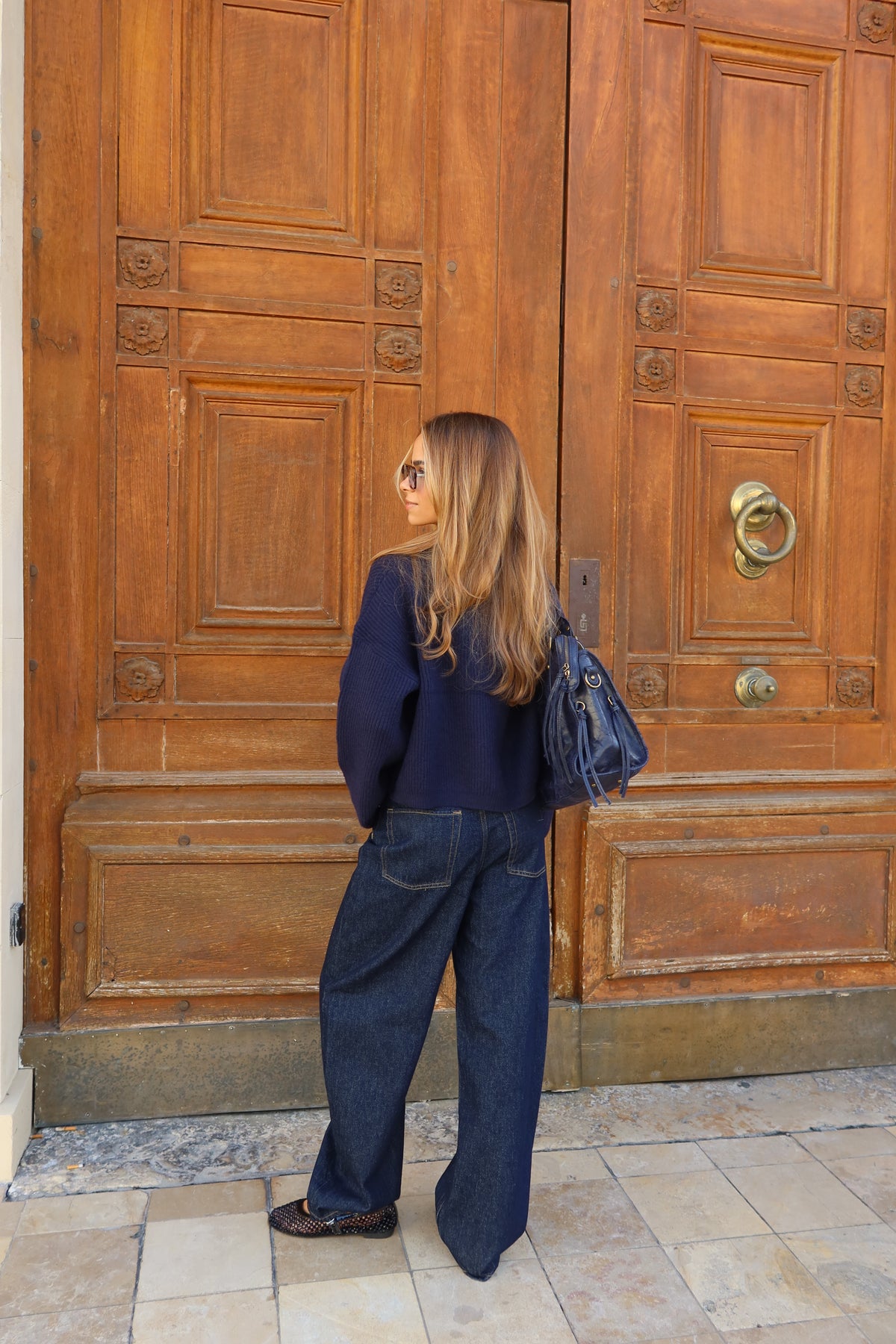 Jean baggy Sakai femme