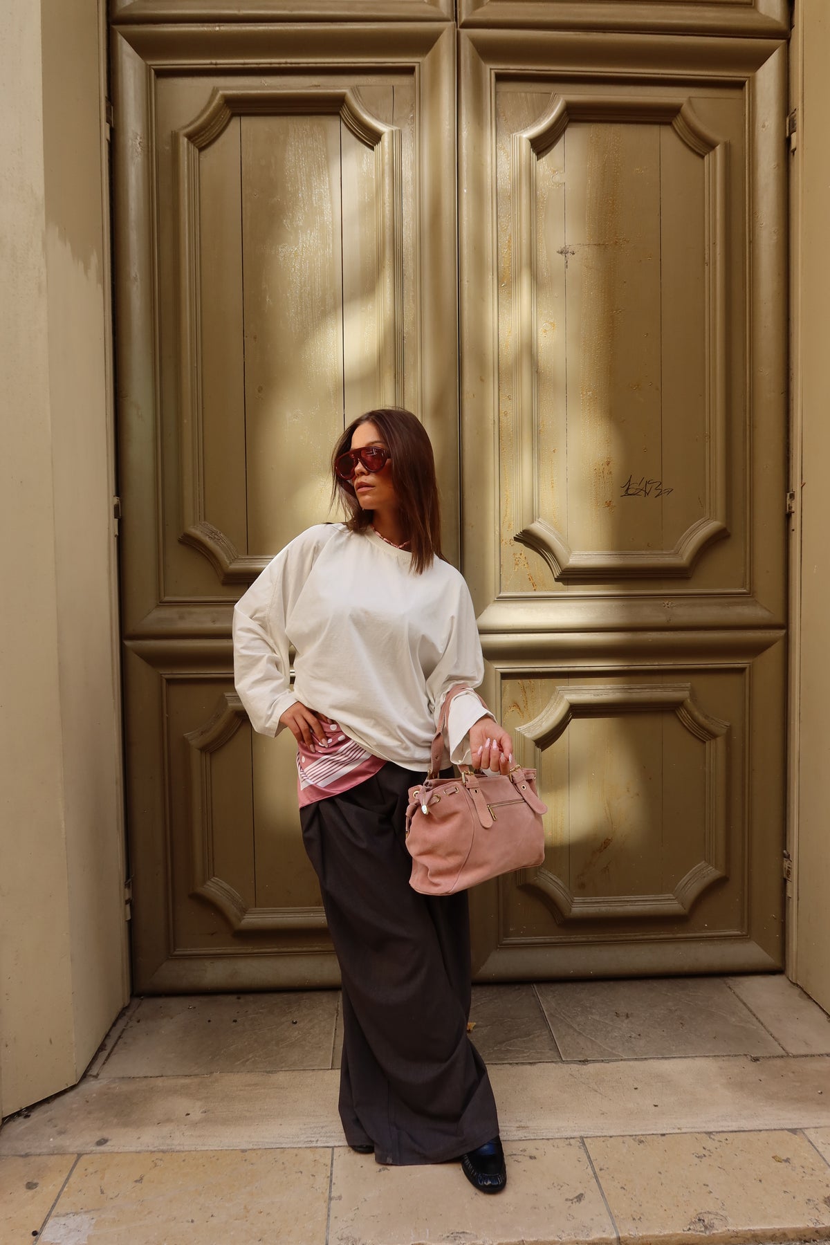 Top oversize manches longues Celia femme