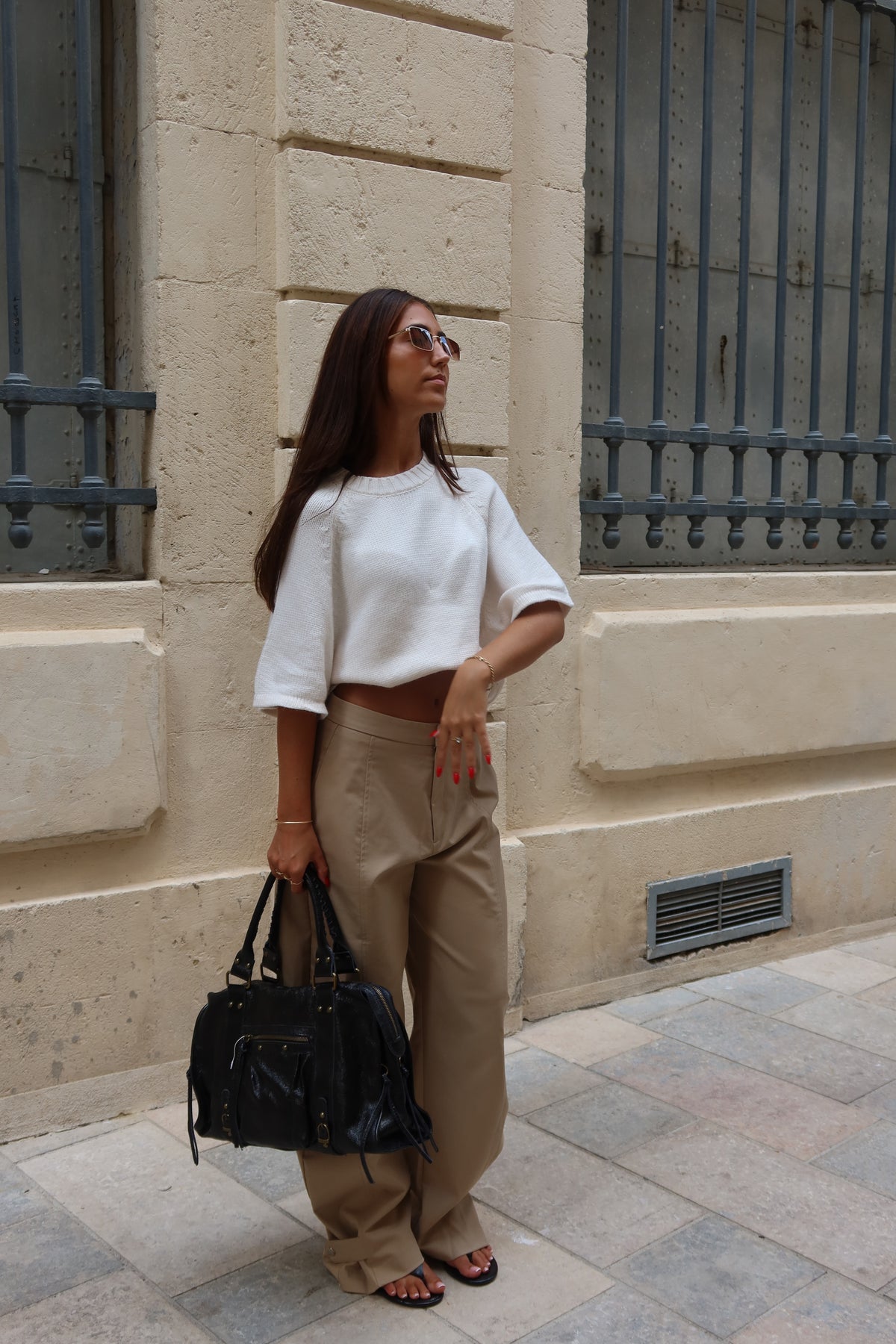 Pantalon barrel Sia femme