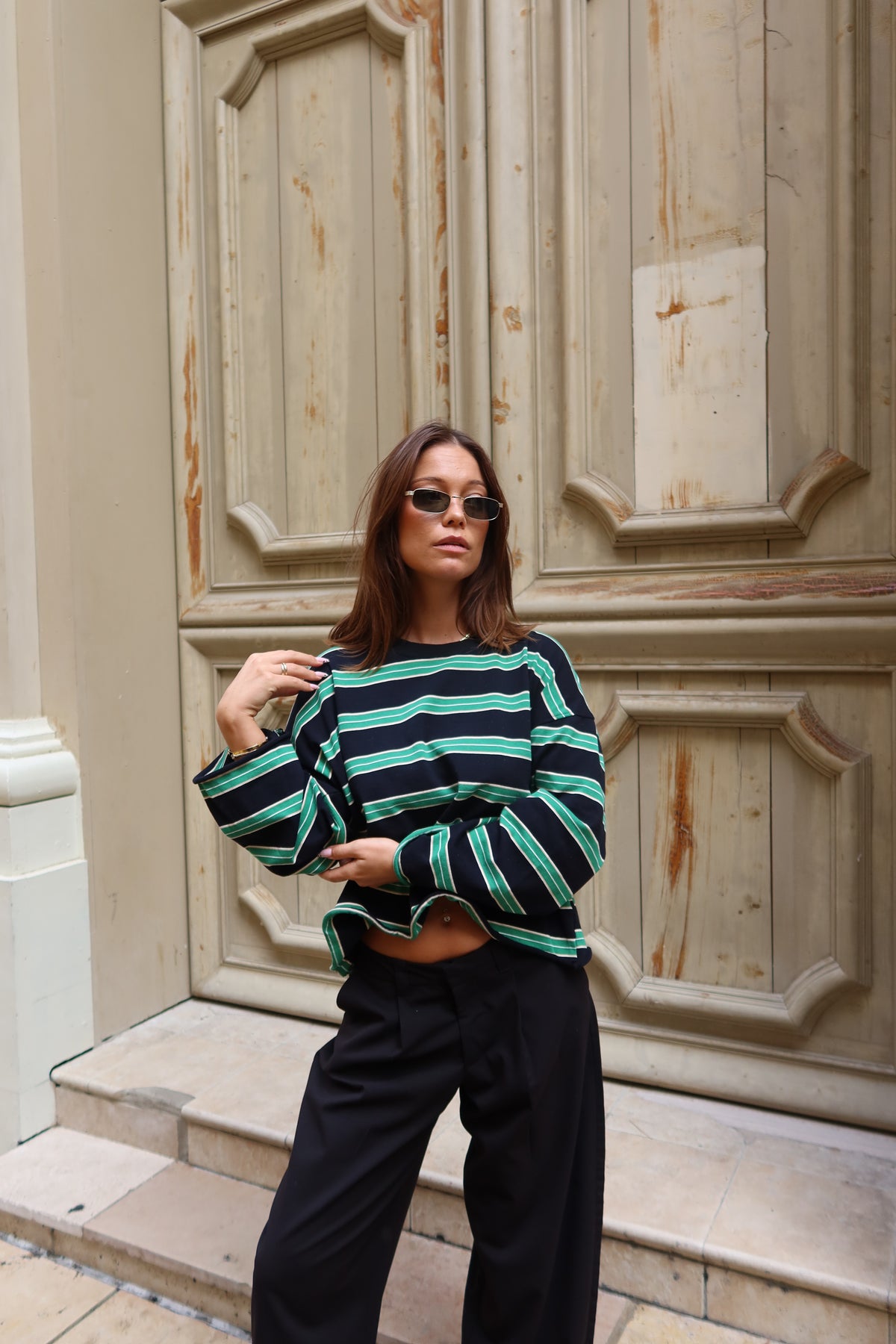 Pull rayures