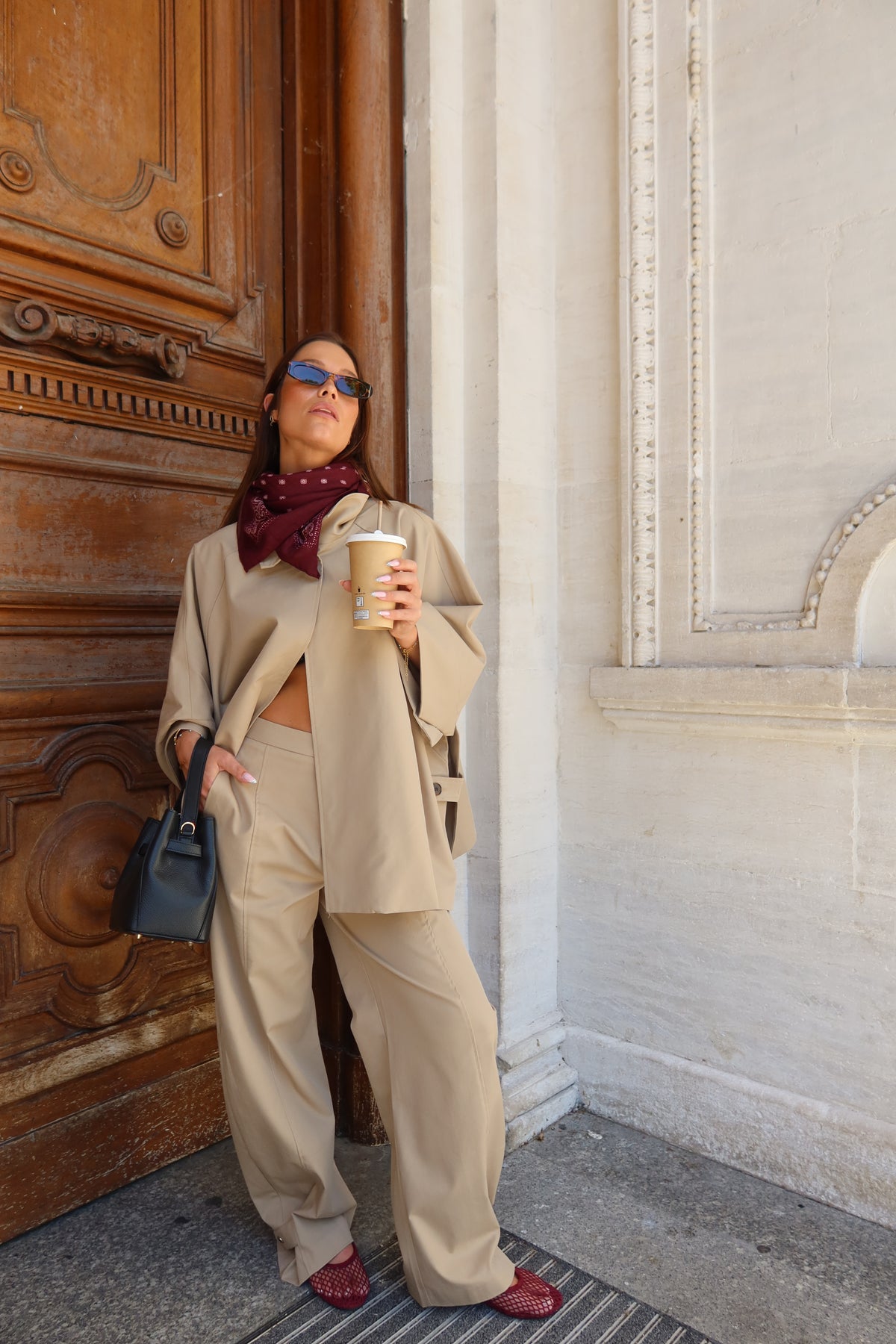 Pantalon barrel Sia femme