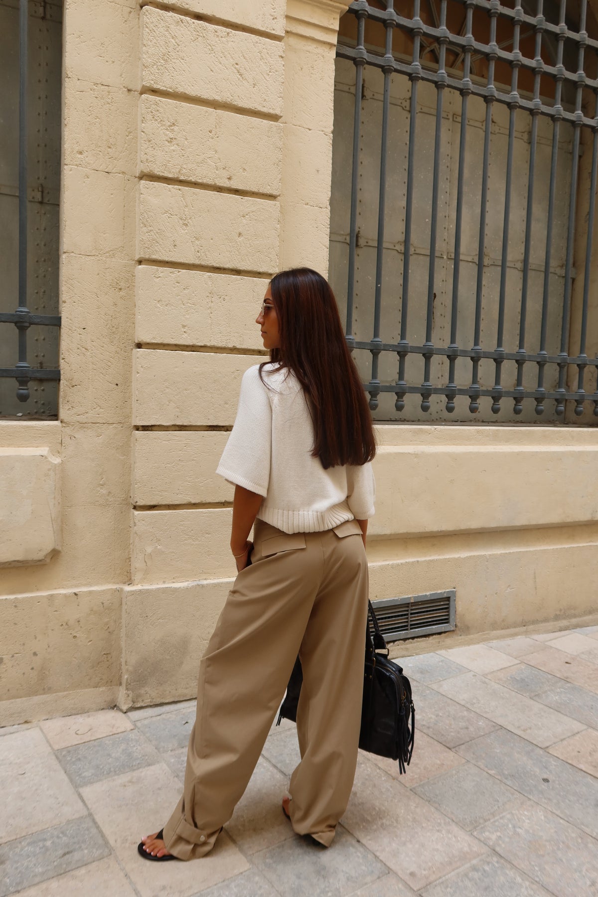 Pantalon barrel Sia femme