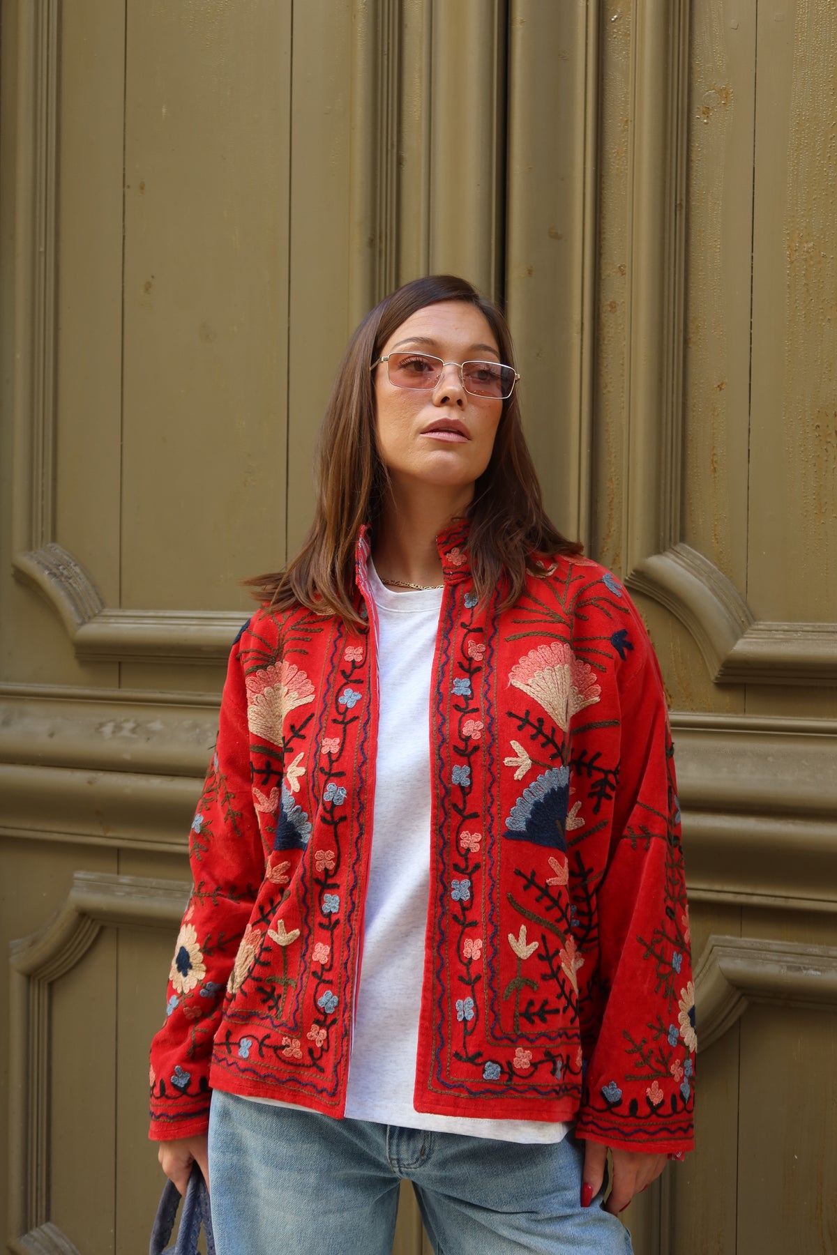 Veste velours Suzannie
