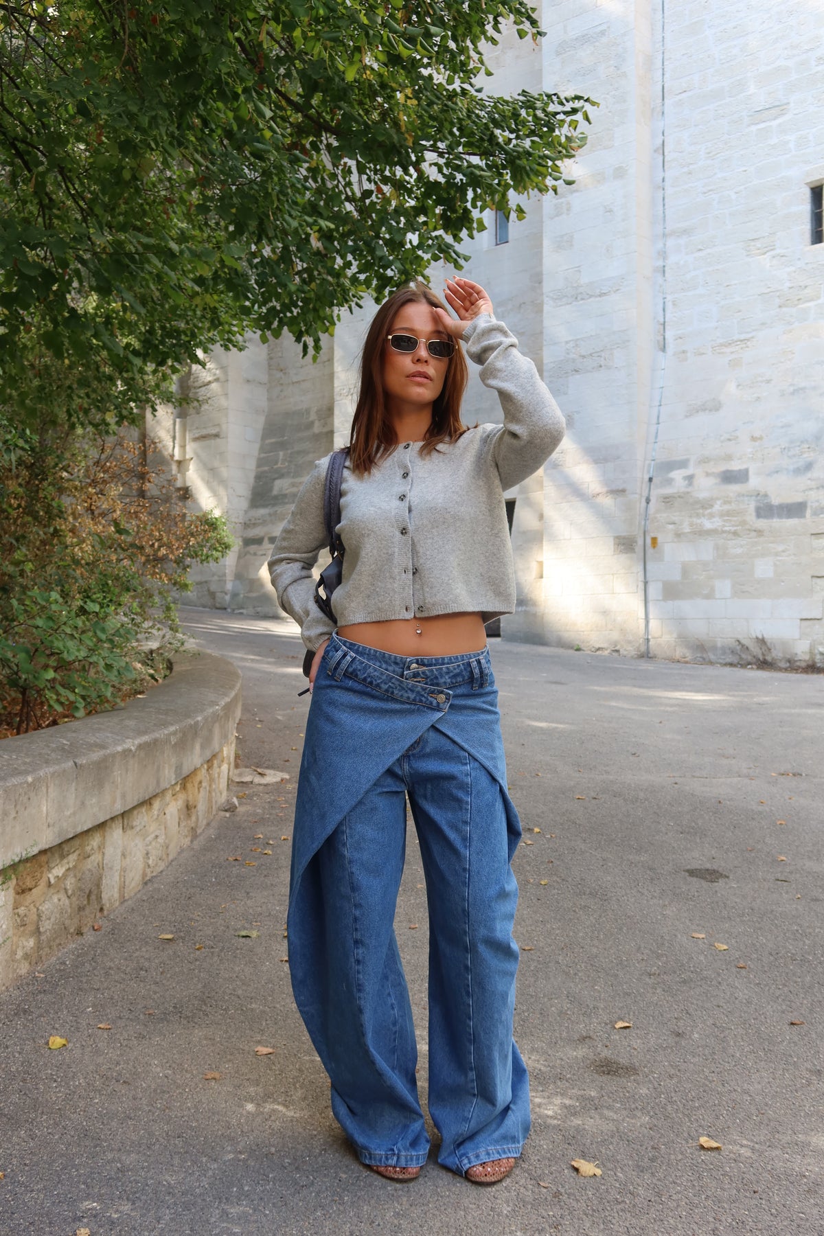 Jean Swann coupe twisted femme