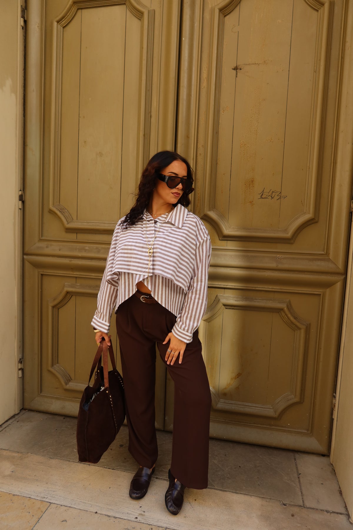 Pantalon large fluide Faustine femme
