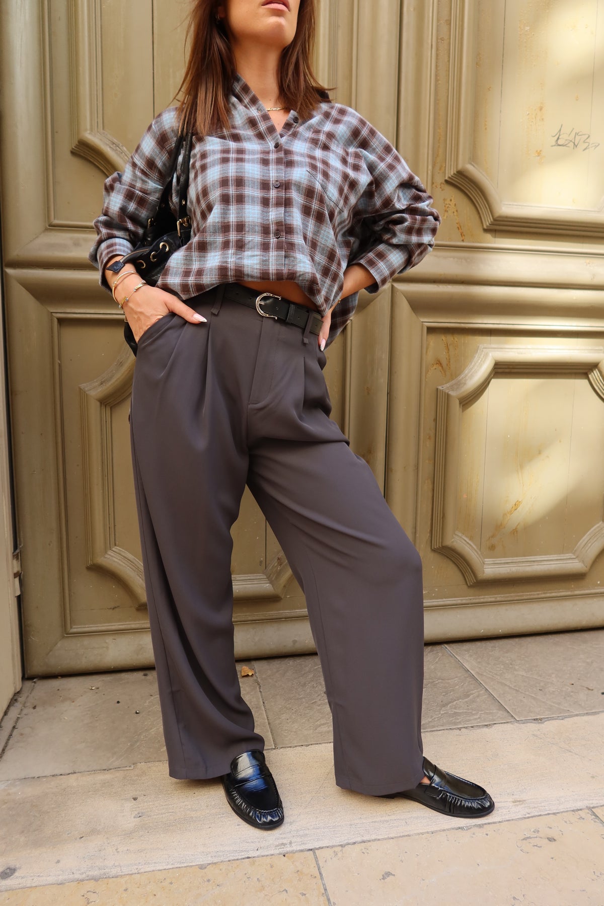 Pantalon large fluide Faustine femme