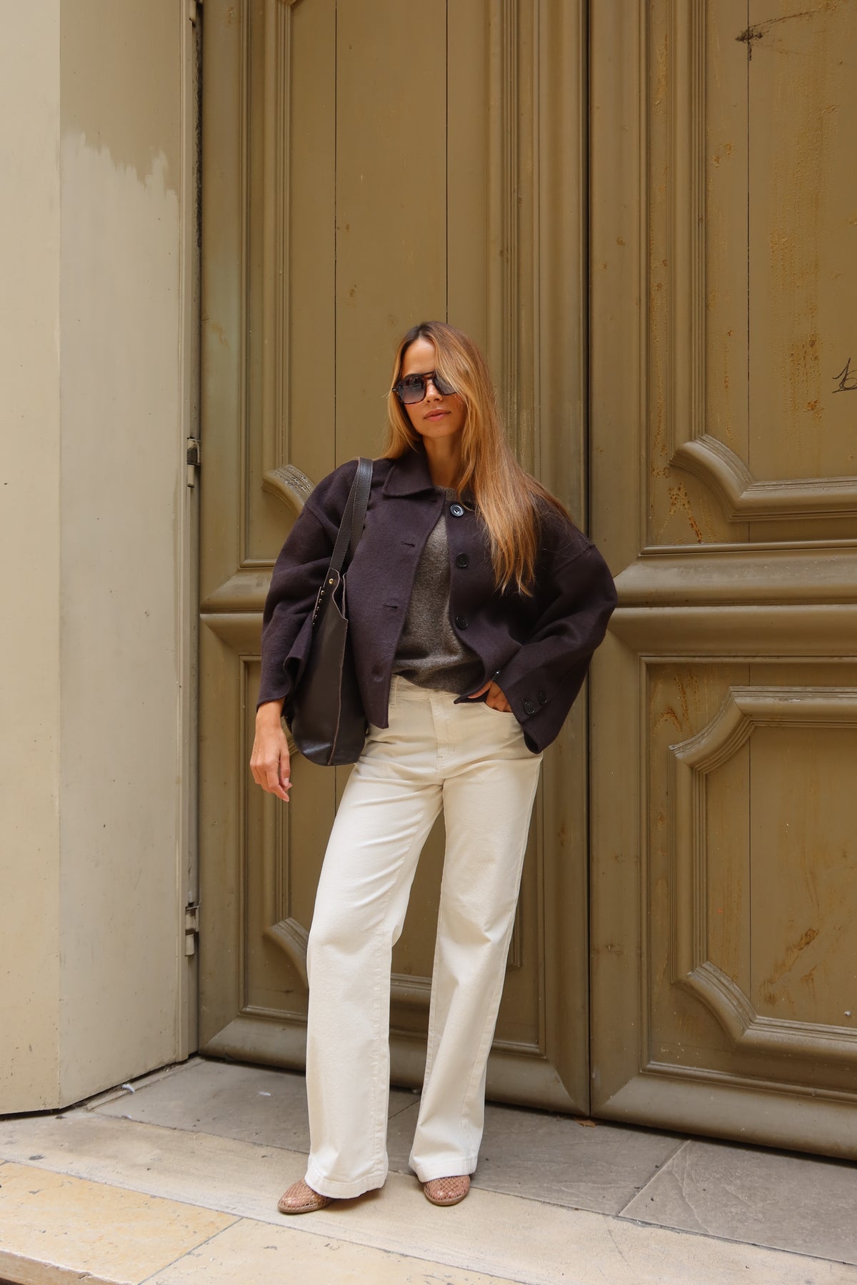 Pantalon côtelé