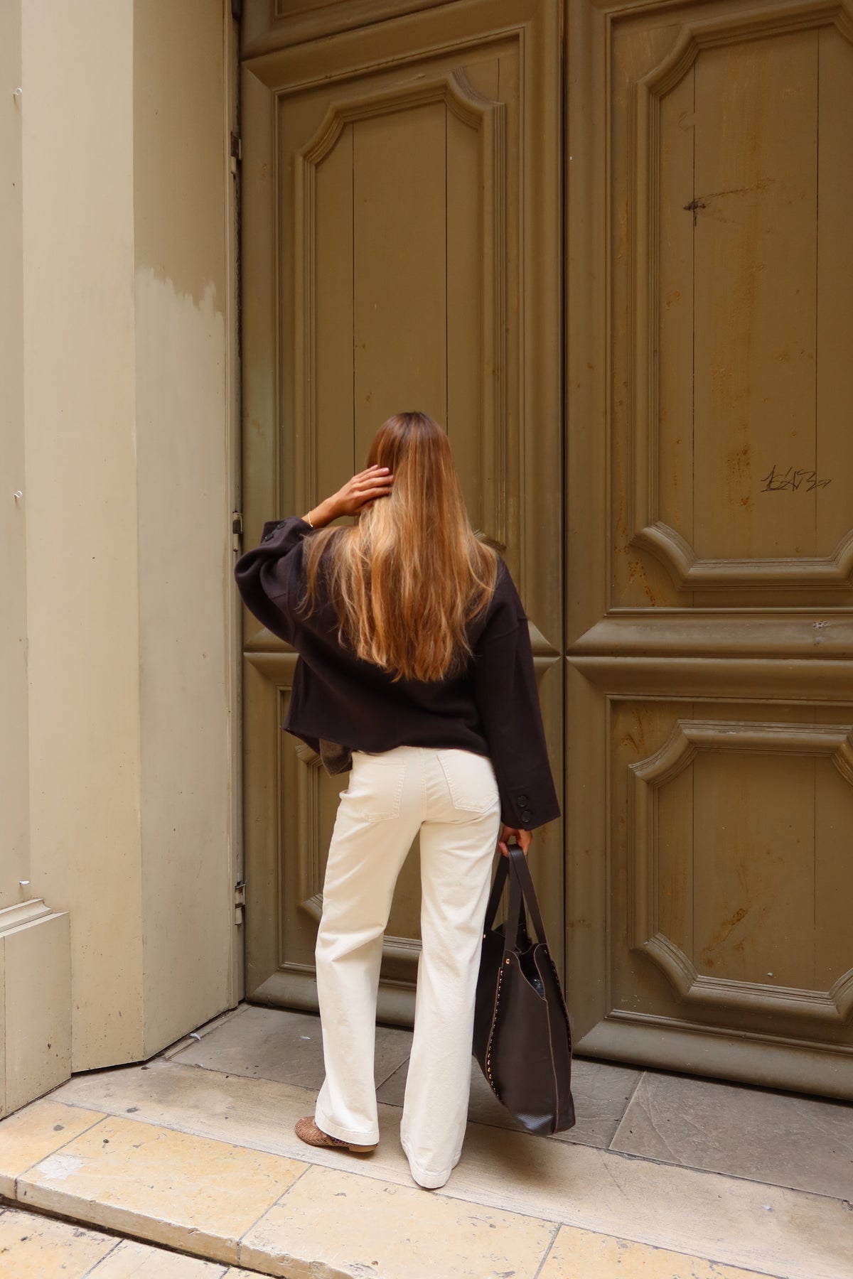 Pantalon côtelé