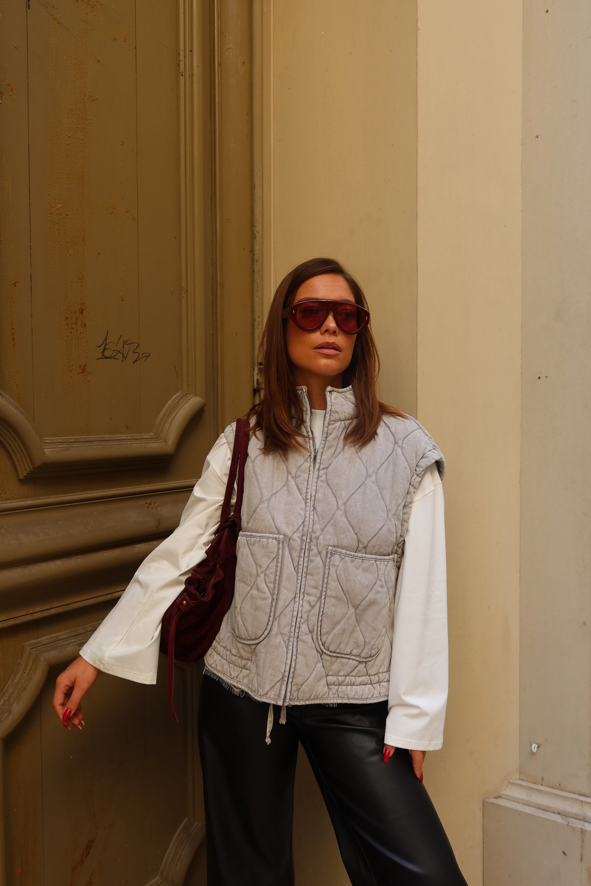 Veste matelassé sans manches Julie