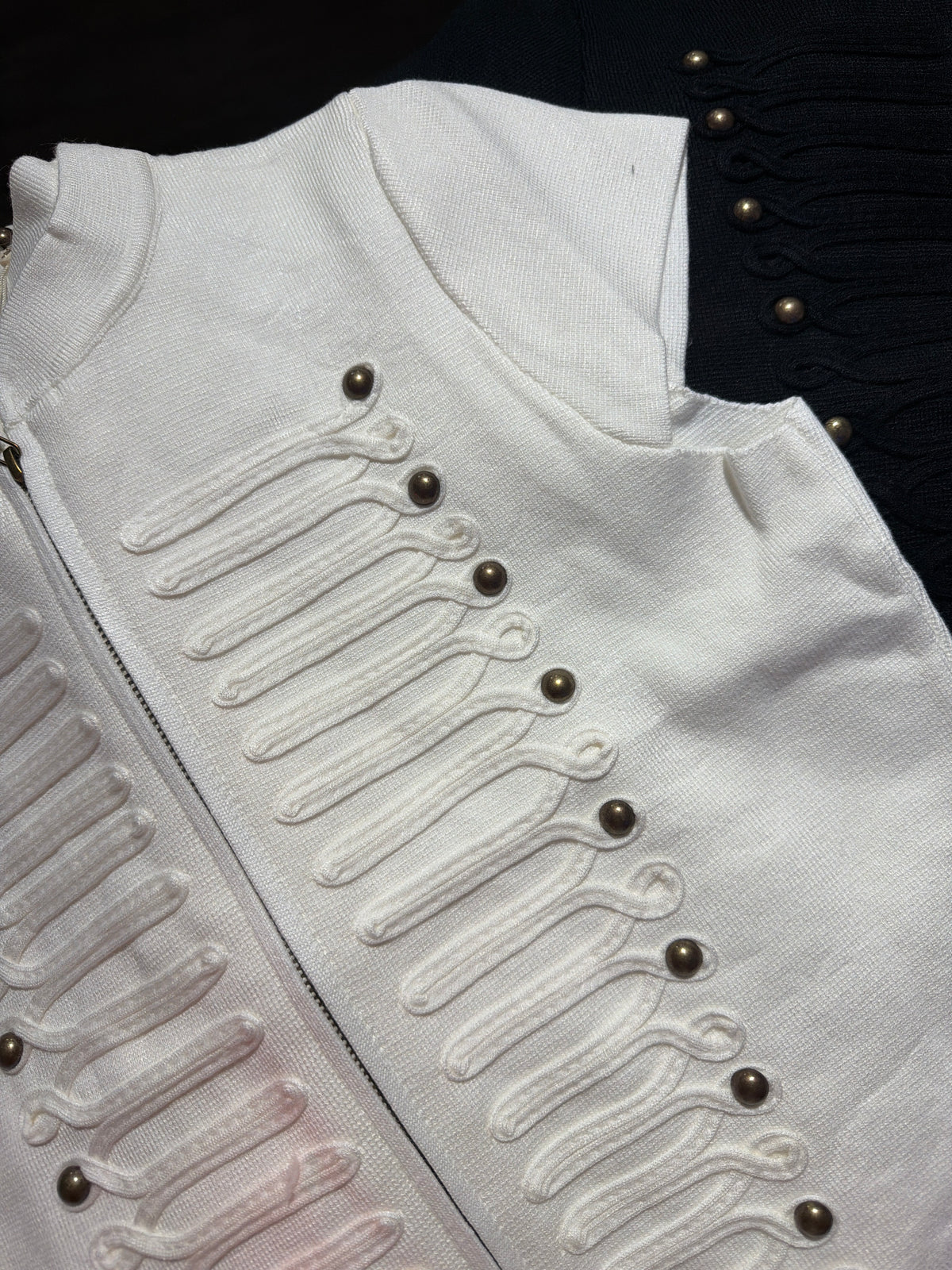 Top Mili gilet zippé col officier femme - After Summer