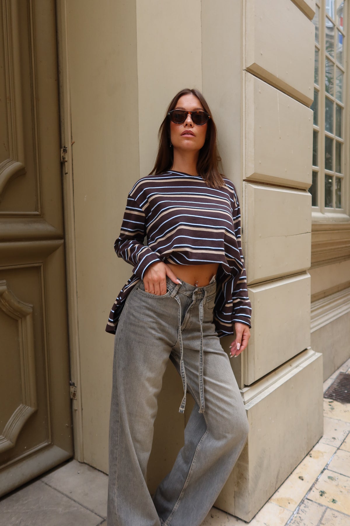 Jean droit taille moyenne Sam femme - After Summer