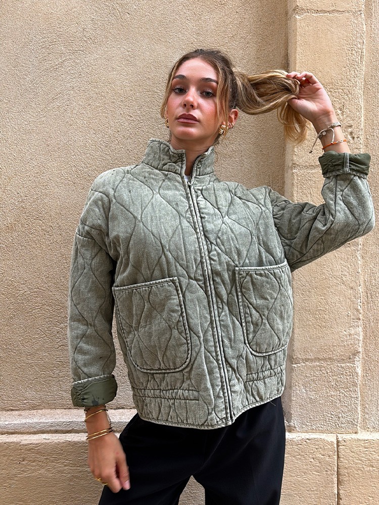 Bomber sans manches matelassé Avelina| French Retailers