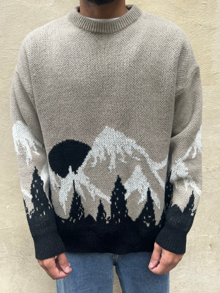 Pull Mountains - French Retailers Homme