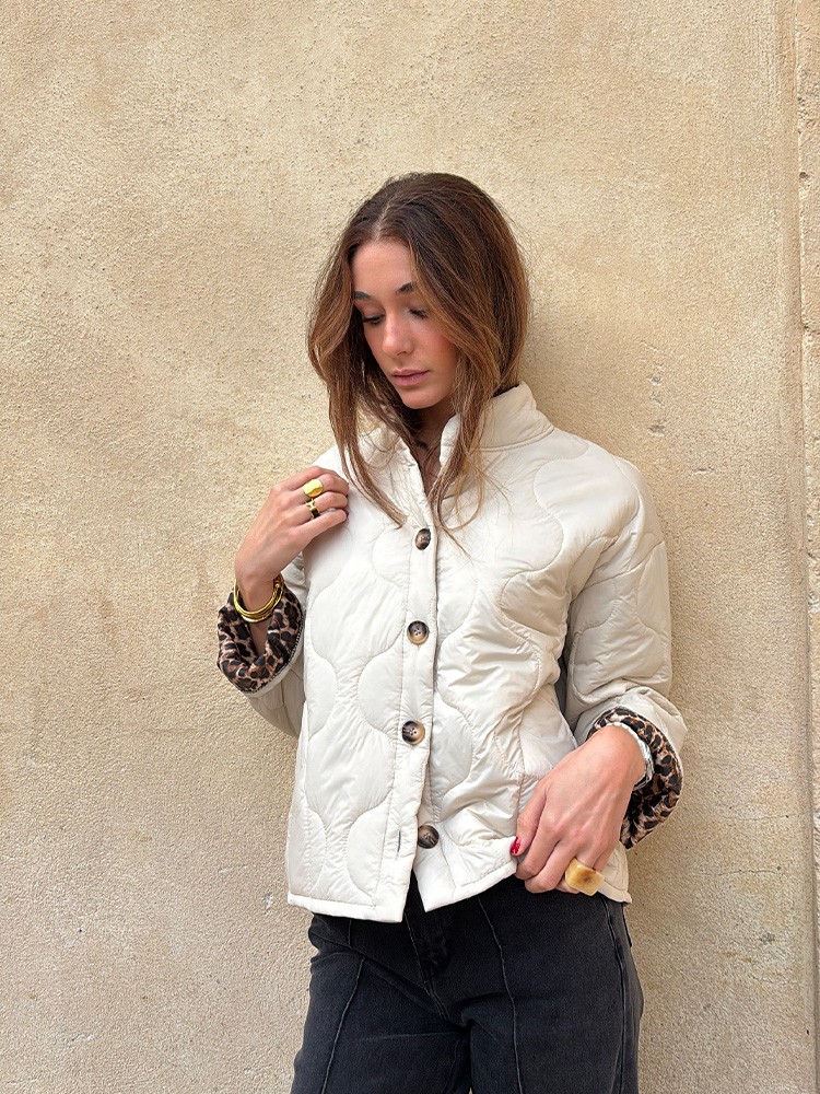 Veste écrue Louna | French Retailers