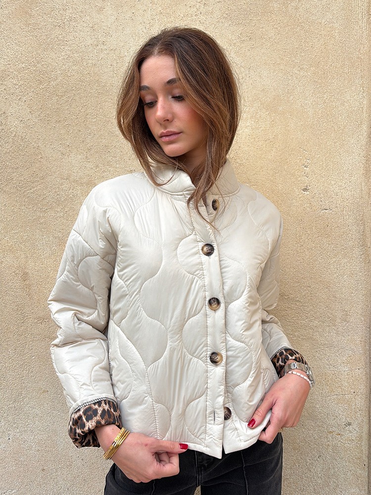 Veste écrue Louna | French Retailers