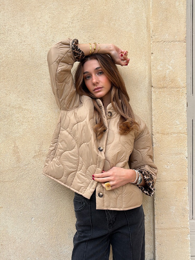 Veste camel Louna | French Retailers