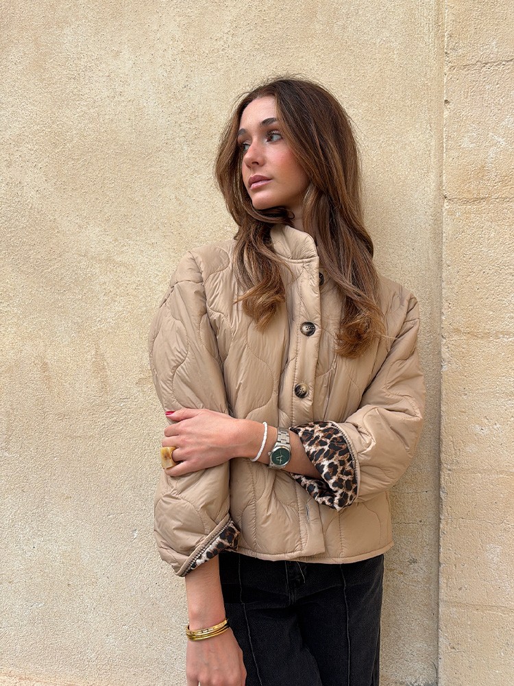 Veste camel Louna | French Retailers