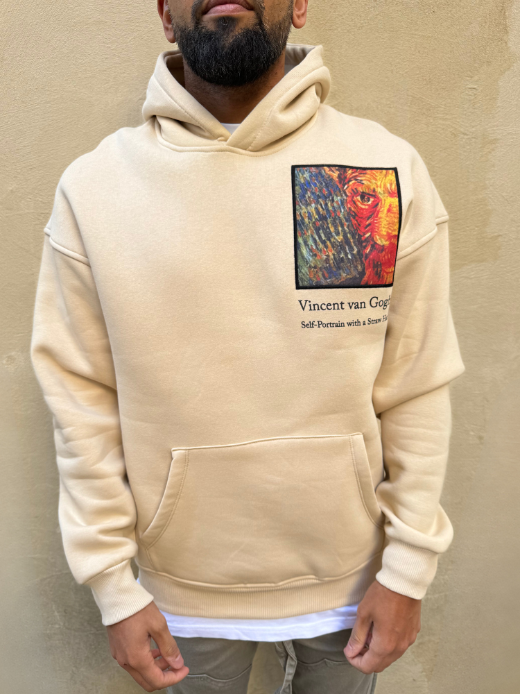 Hoodie Van Gogh beige - French Retailers Avignon