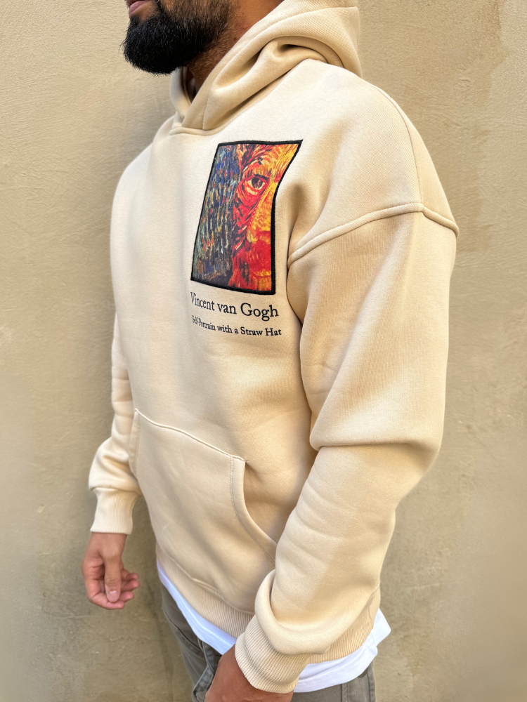 Hoodie Van Gogh beige - French Retailers Avignon