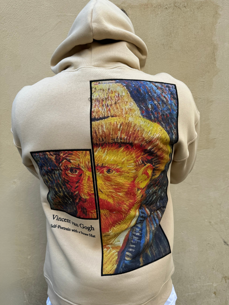 Hoodie Van Gogh beige - French Retailers Avignon