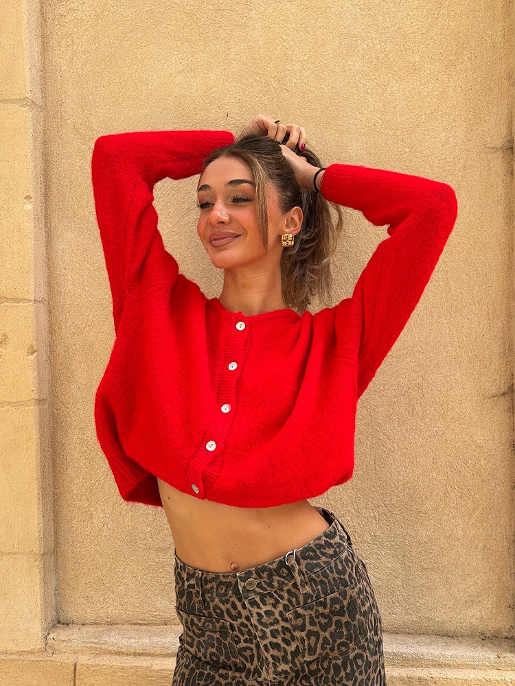 Pull rouge Pauline | French Retailers