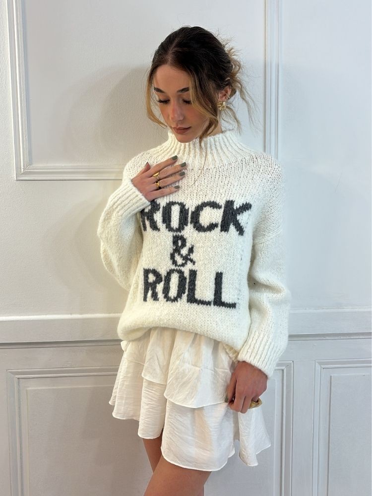 Pull blanc Pull Rock & Roll | French Retailers