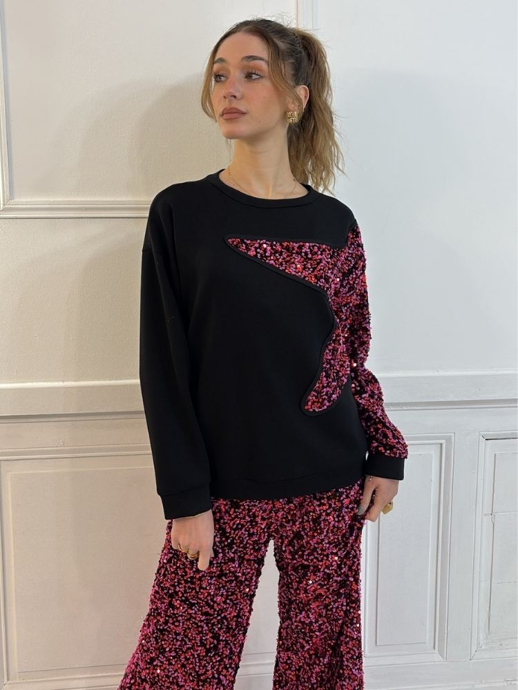 Pull rose Romane | French Retailers