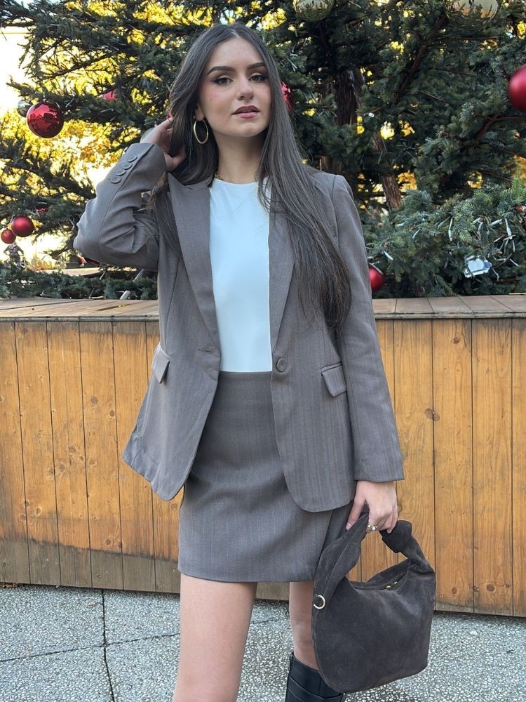 Veste taupe Marie | French Retailers