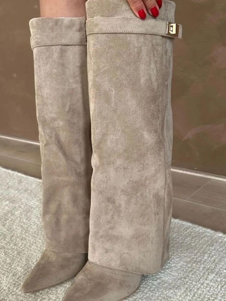 Bottes beige Lana | French Retailers