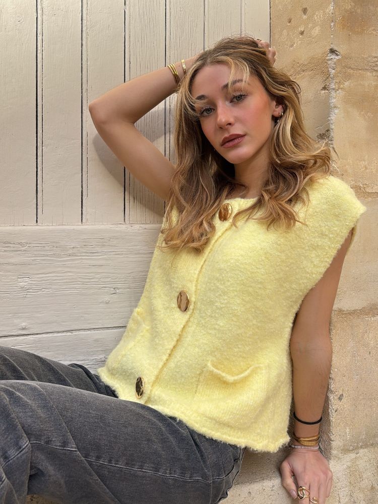 Gilet jaune Laurine | French Retailers