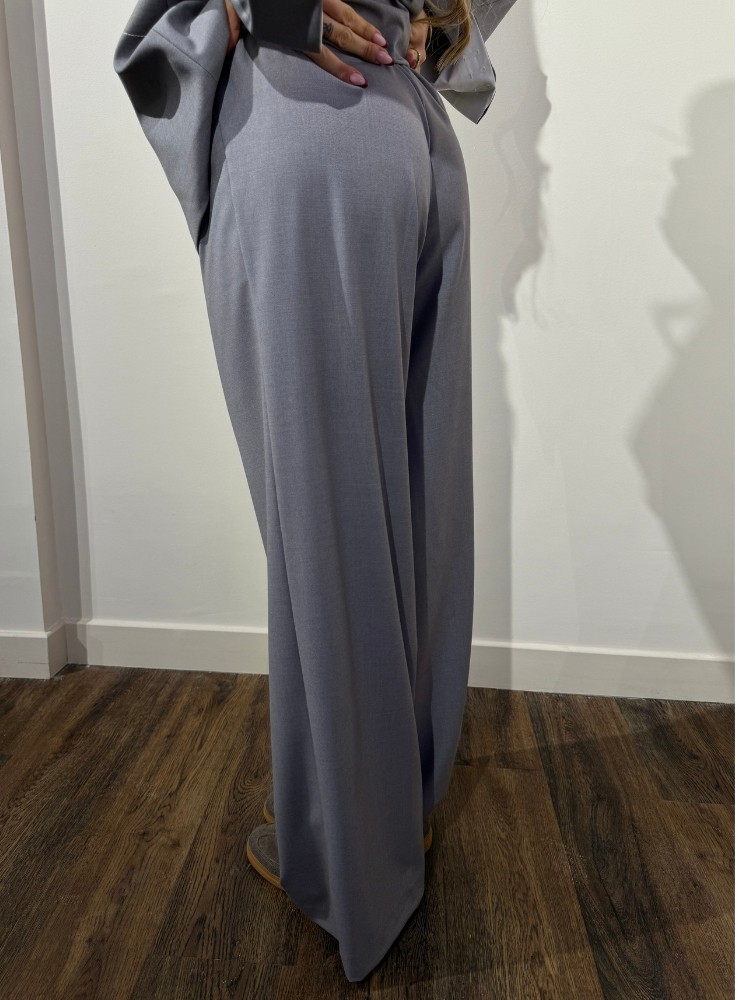 Pantalon de costume gris pour femme - French Retailers