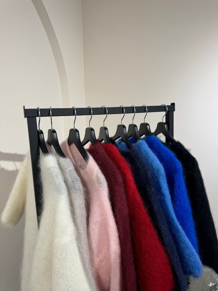 Pull en Mohair manches courtes - French Retailers