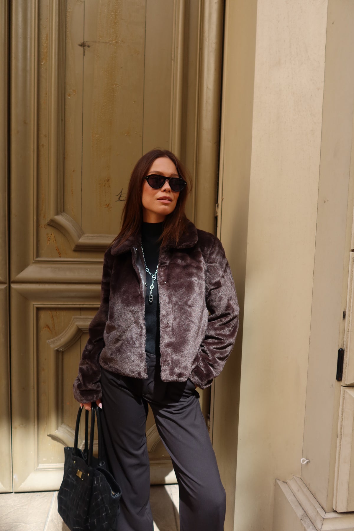 Veste fourrure Marie