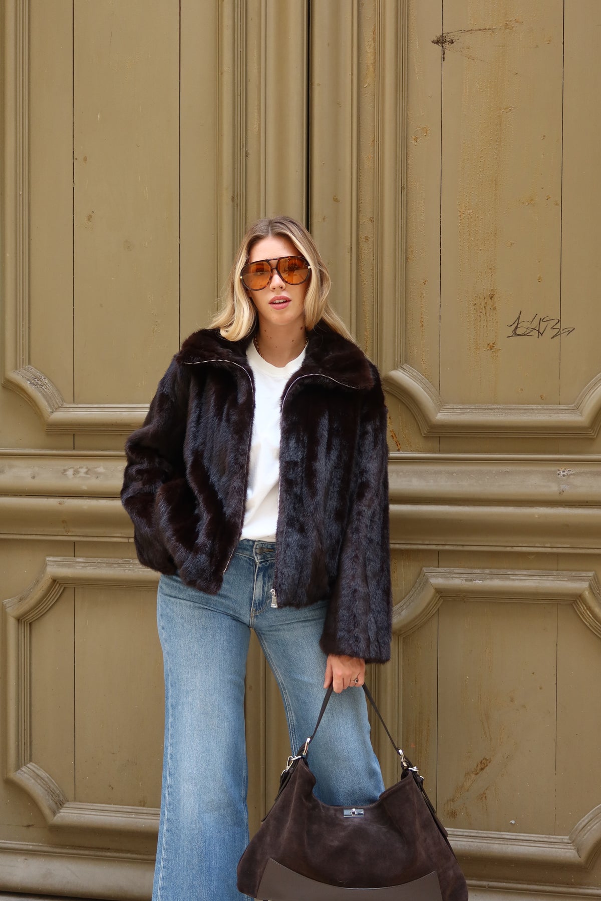 Veste fourrure