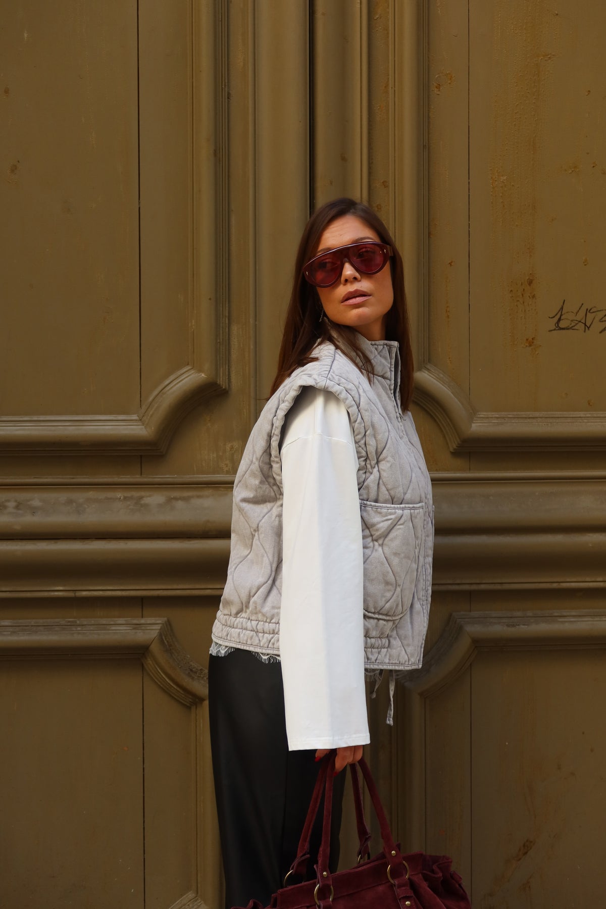 Veste matelassé sans manches Julie