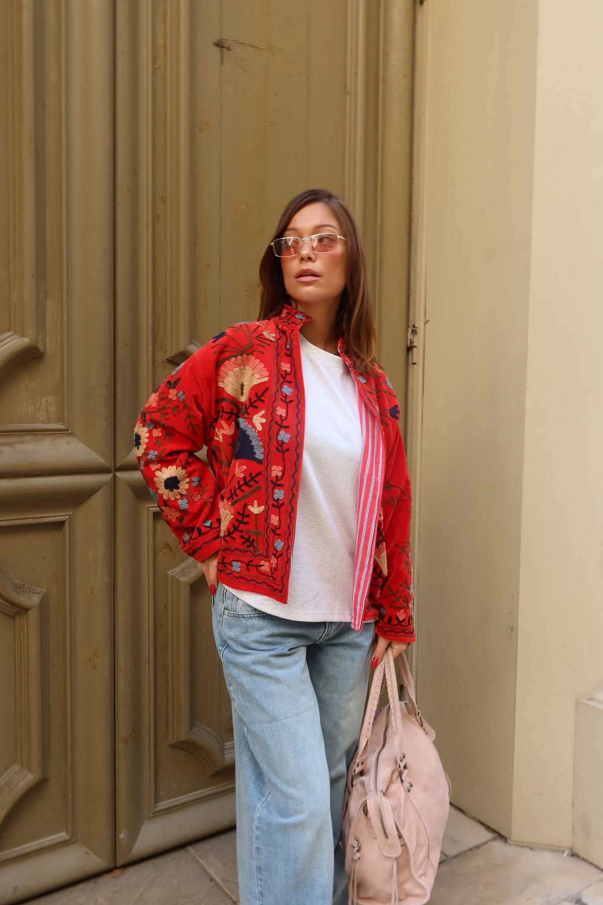 Veste velours Suzannie