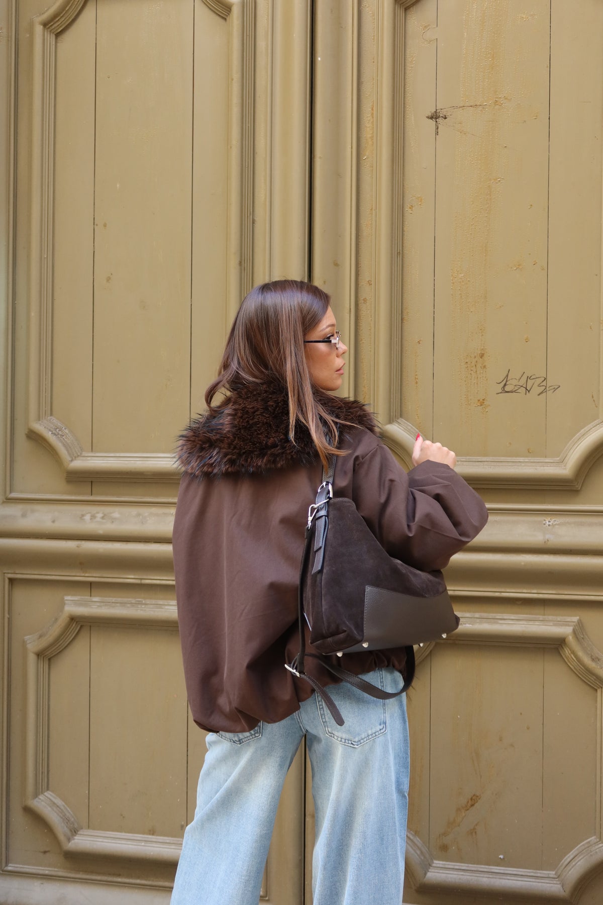 Veste Lili à fourrure