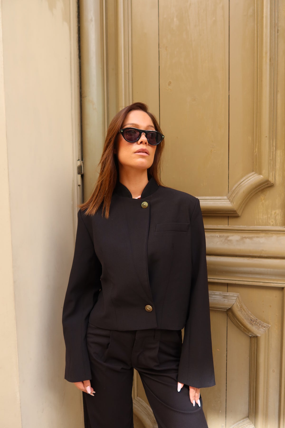 Veste blazer Crop