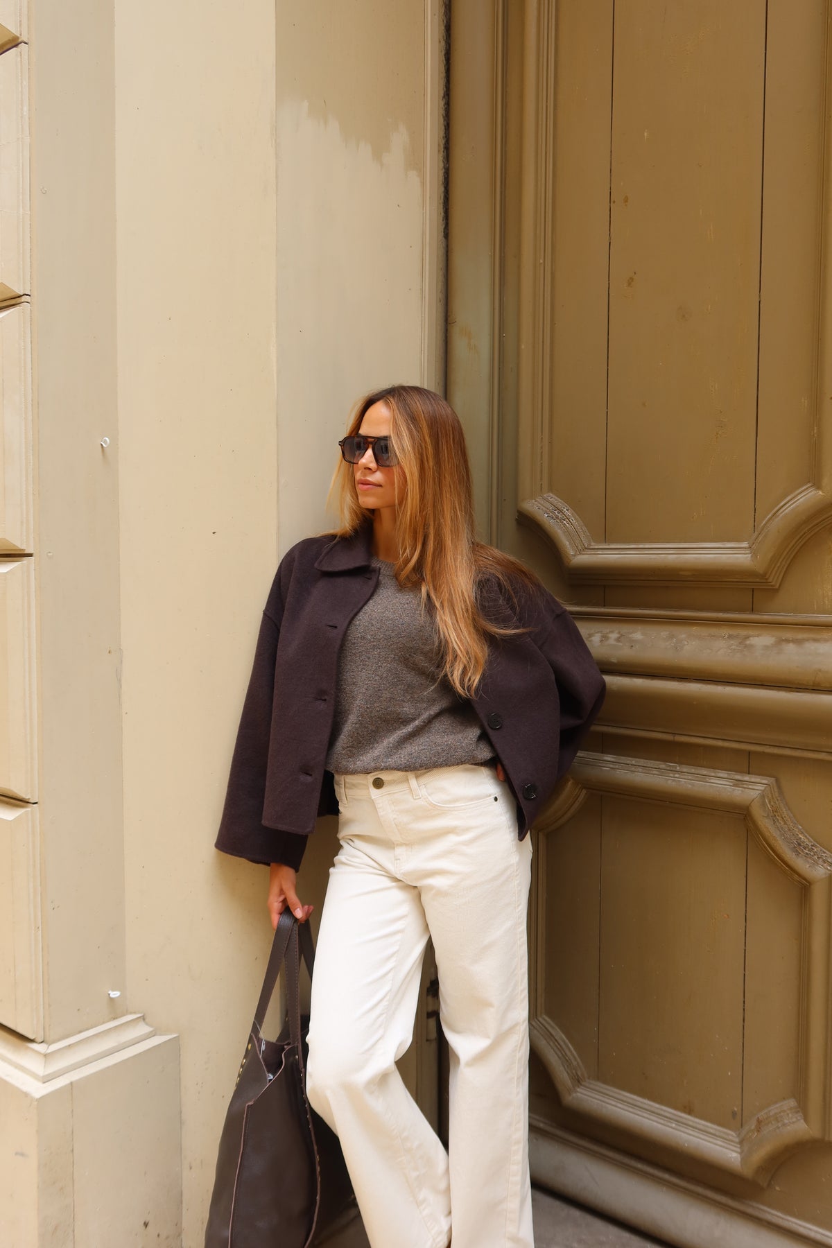 Pantalon côtelé