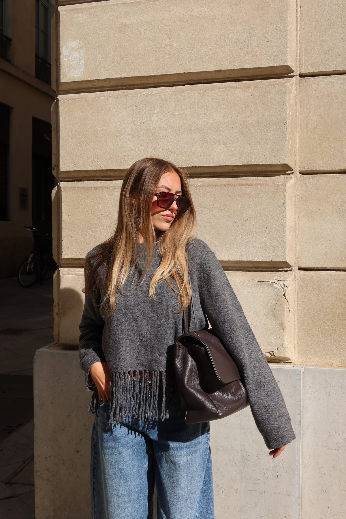 Pull à franges