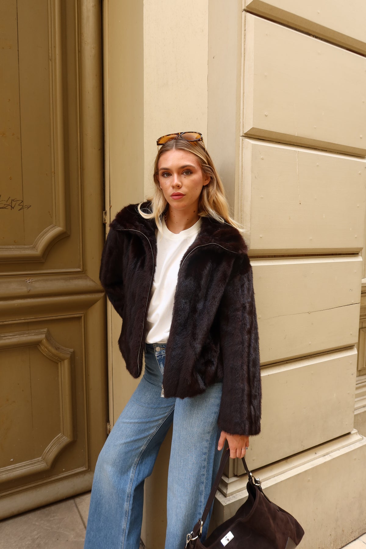 Veste fourrure