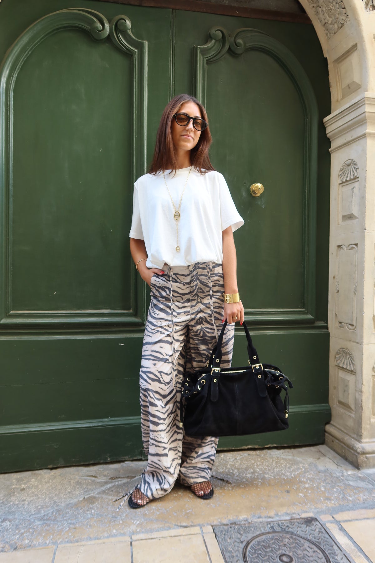Pantalon zèbre