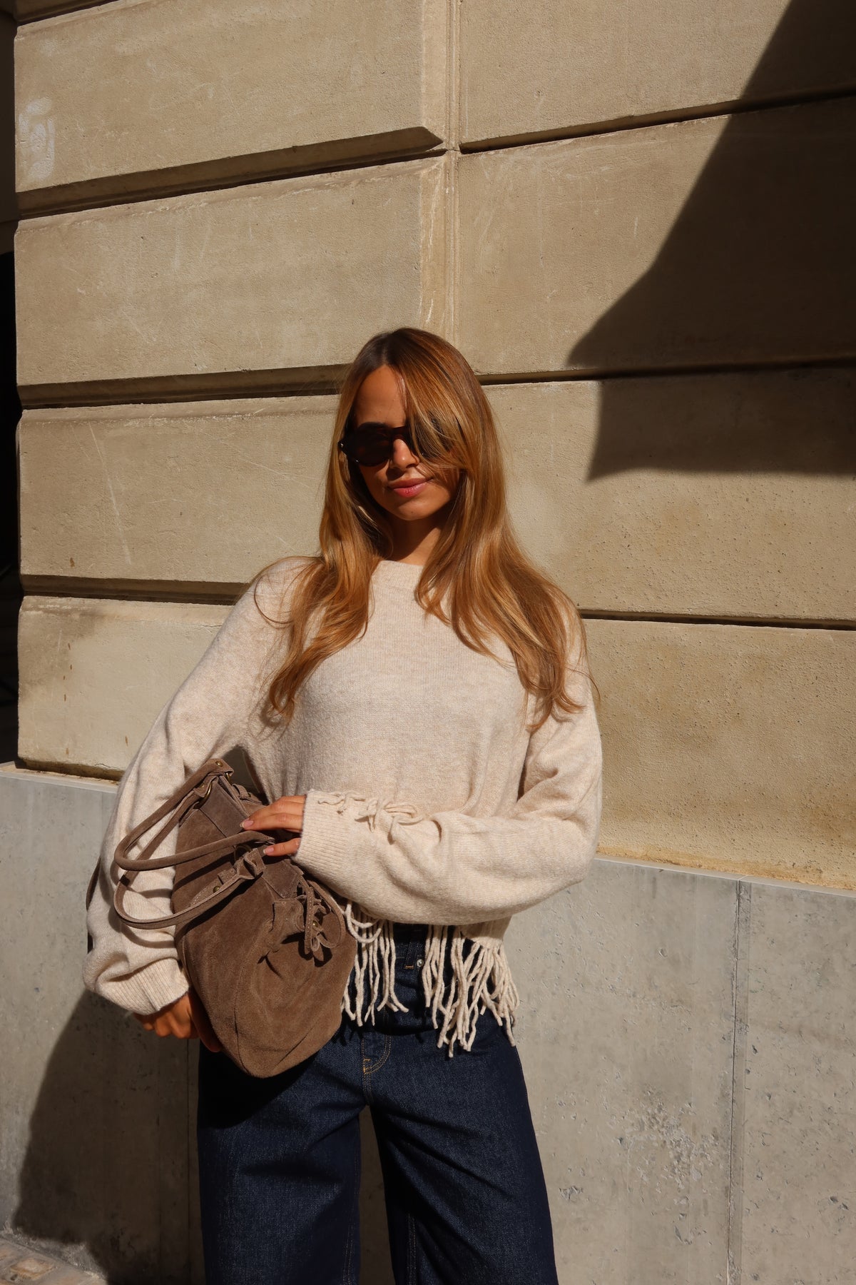 Pull à franges
