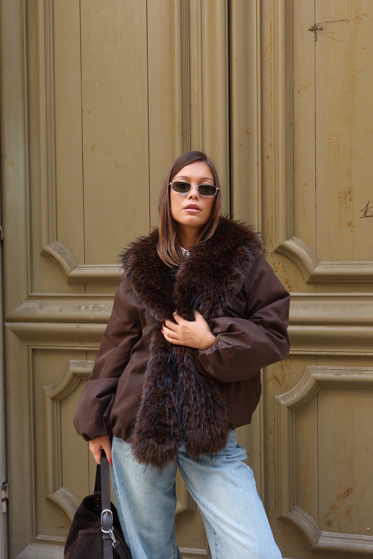 Veste Lili à fourrure