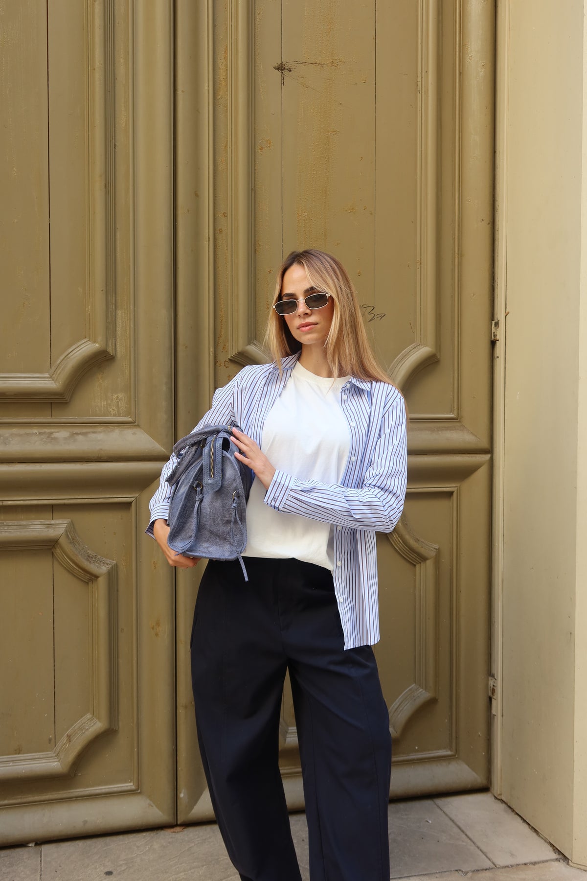 Chemise à rayures Luna