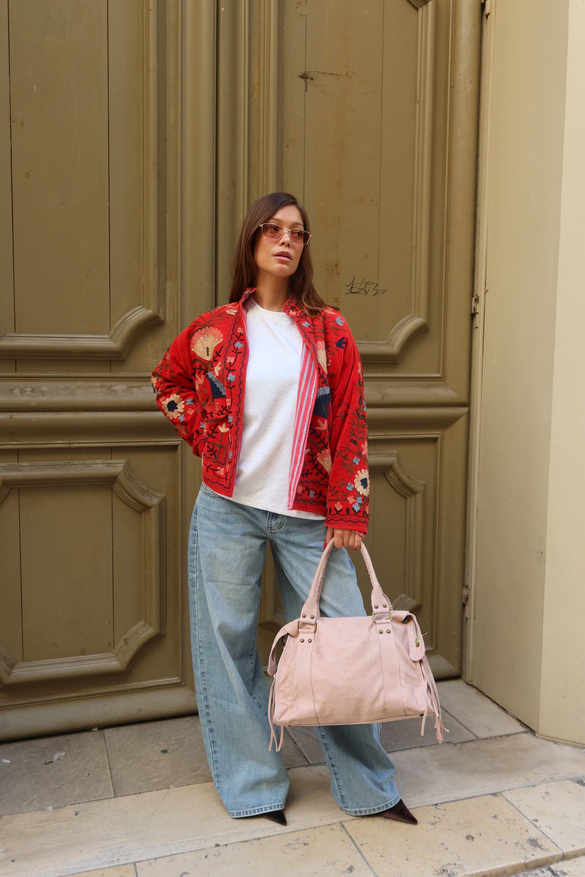 Veste velours Suzannie