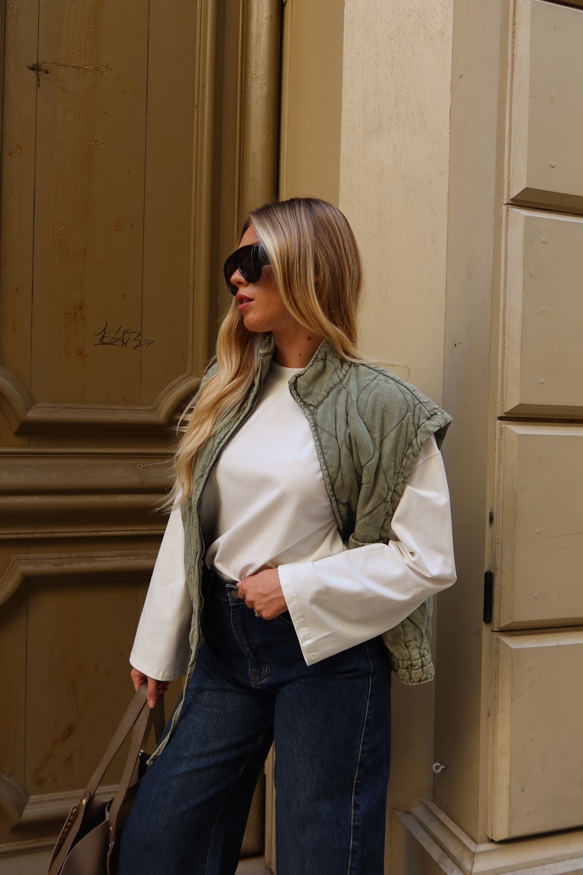 Veste matelassé sans manches Julie