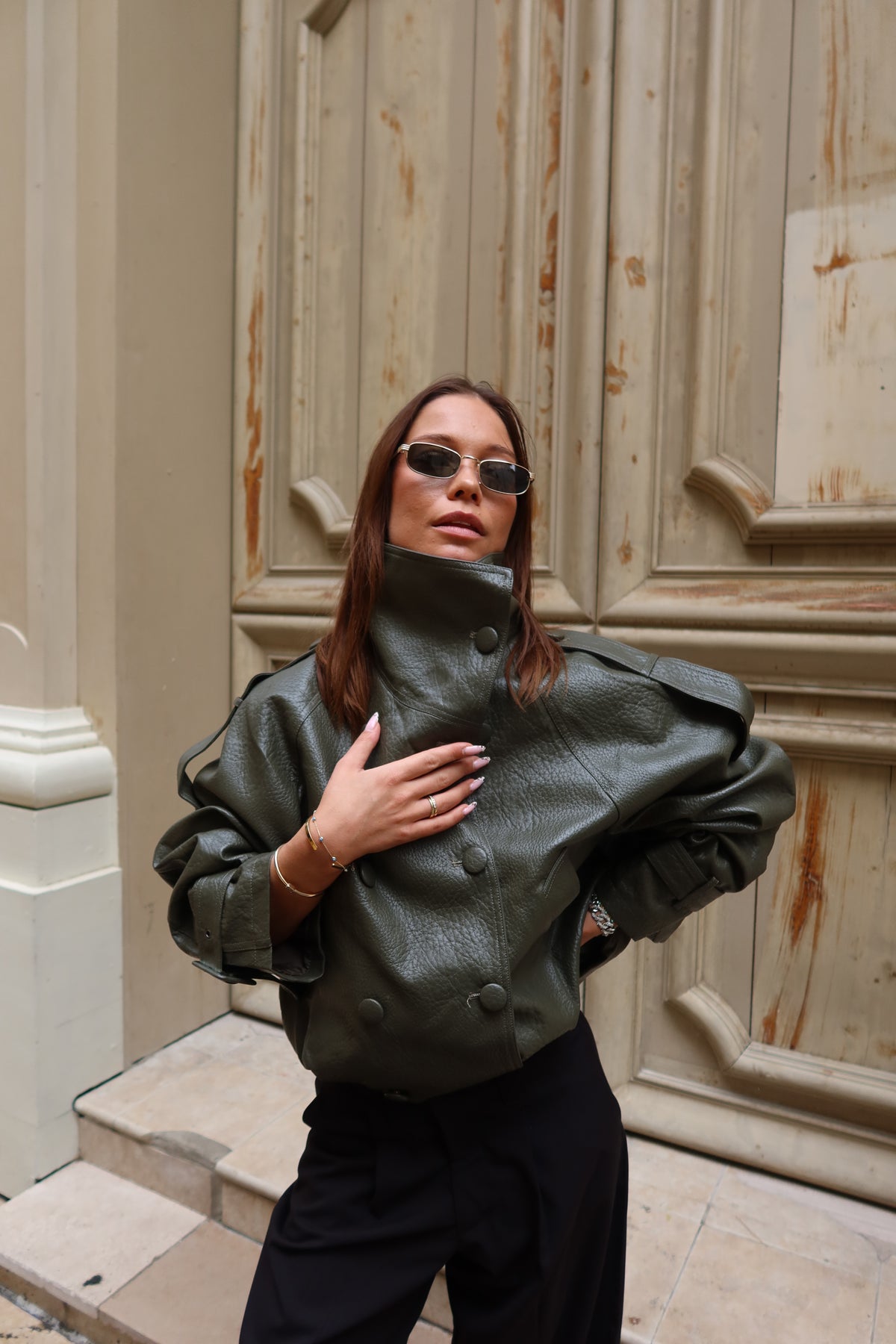 Veste Similicuir Thea