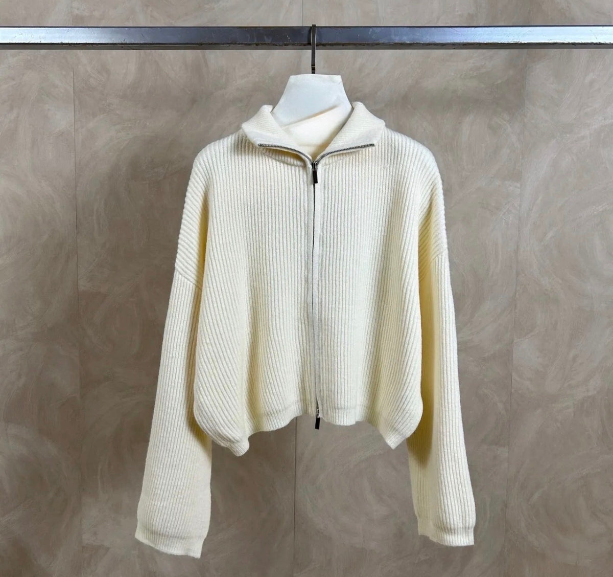 Gilet en maille court