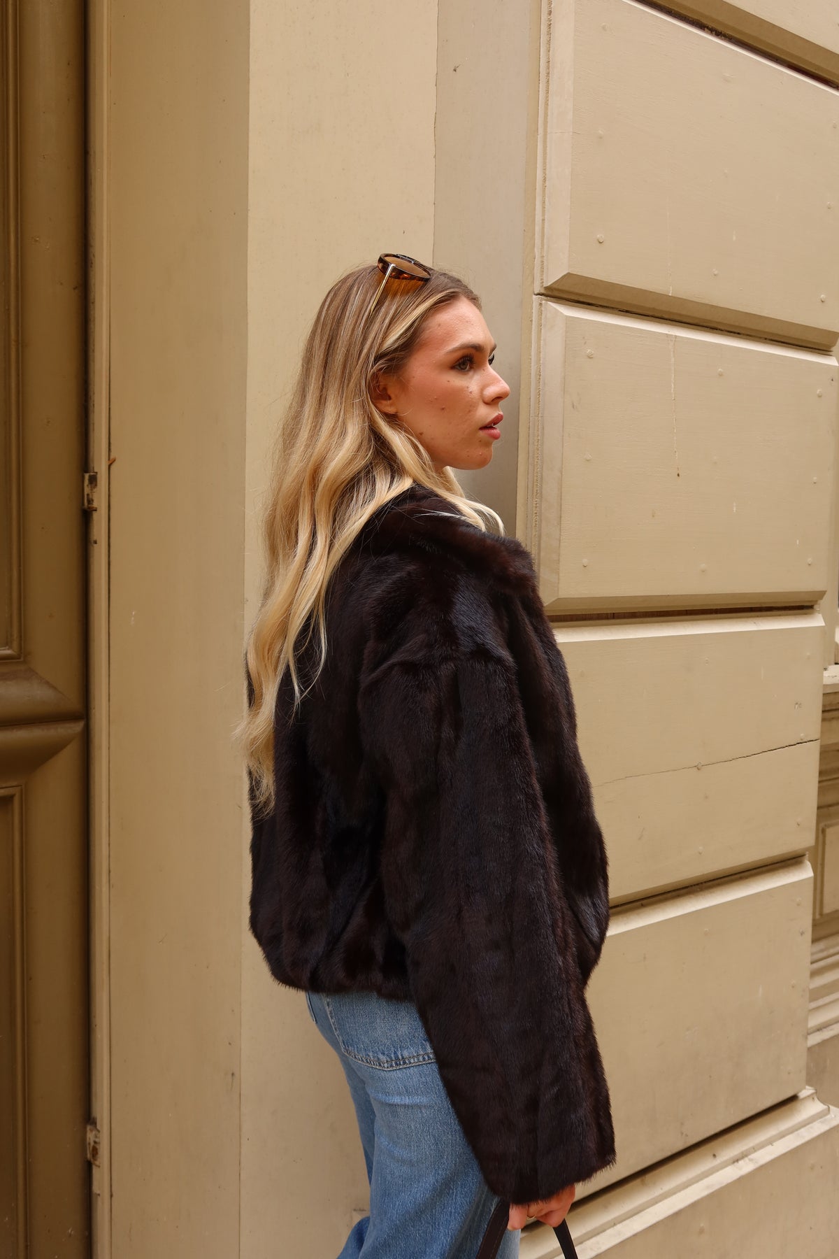 Veste fourrure